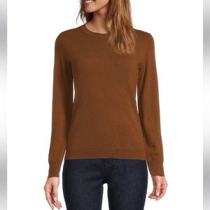 Antonio Melani Luxury Collection Cameron Cashmere Long Sleeve Knit Sweater